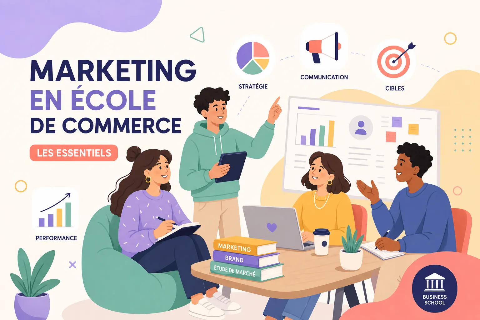Guide du Marketing en École de Commerce : Ce Qu'il Faut Savoir